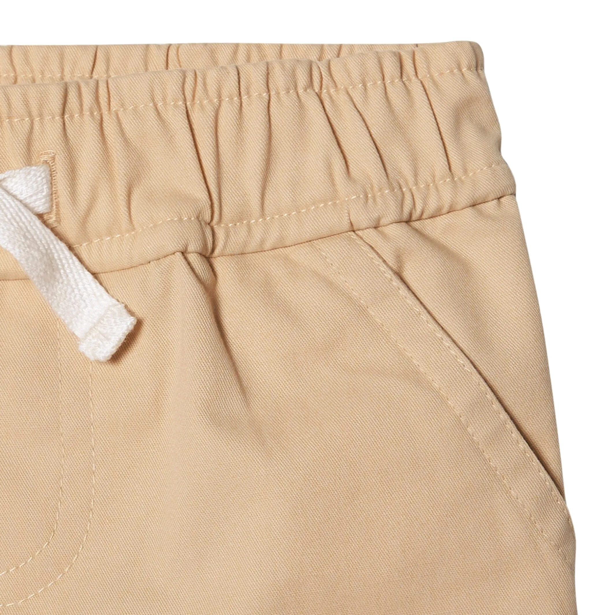 2-Pack Baby & Toddler Boys Olive and Dark Khaki Twill Shorts Gerber Childrenswea