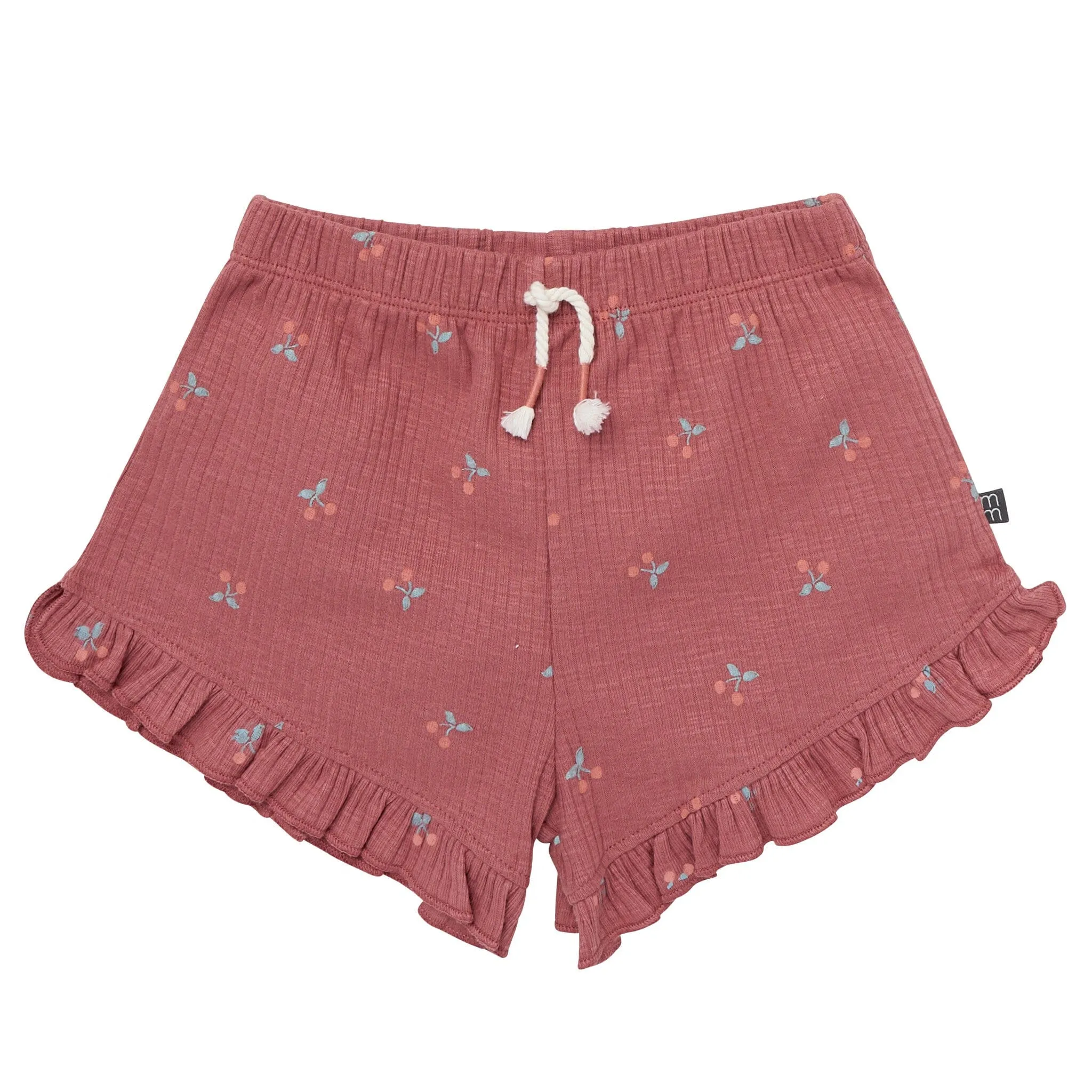 4-Piece Infant & Toddler Girls Rose Cherries Flutter Sleeve Tops and Shorts Set Gerber Childrenswea