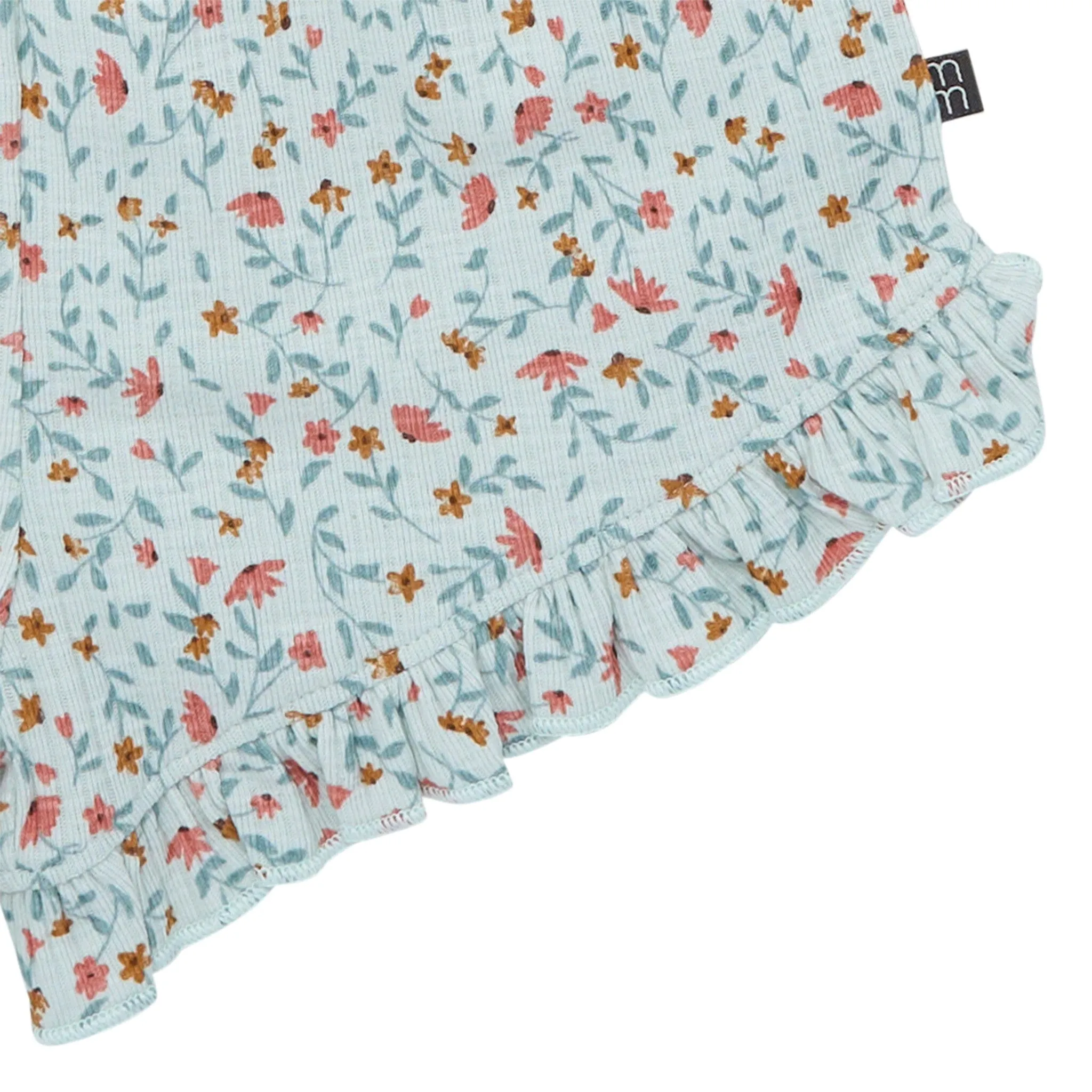 4-Piece Infant & Toddler Girls Vine Floral Flutter Sleeve Tops and Shorts Set Gerber Childrenswea