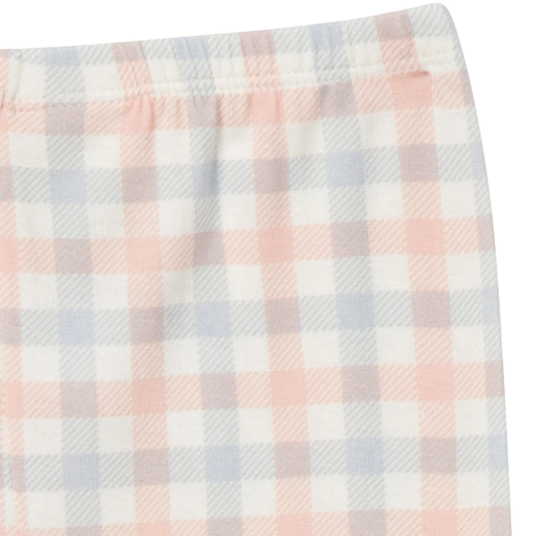 4-Piece Infant & Toddler Neutral Blue Plaid Snug Fitting Pajamas Gerber Childrenswea
