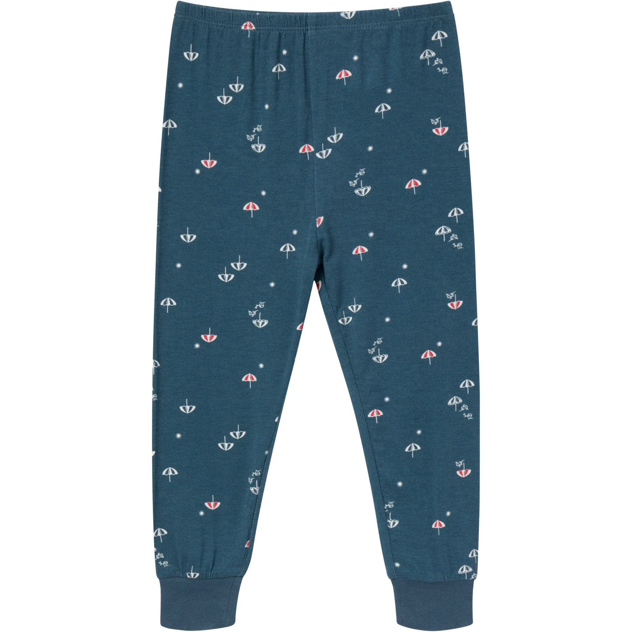 4-Piece Infant & Toddler Neutral Blue Umbrella Snug Fitting Pajamas Gerber Childrenswea