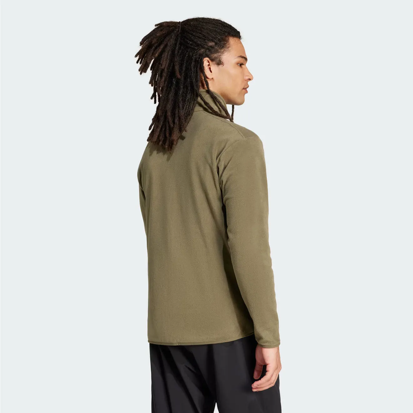Adidas Terrex Essential Full Zip Fleece Olive Strata