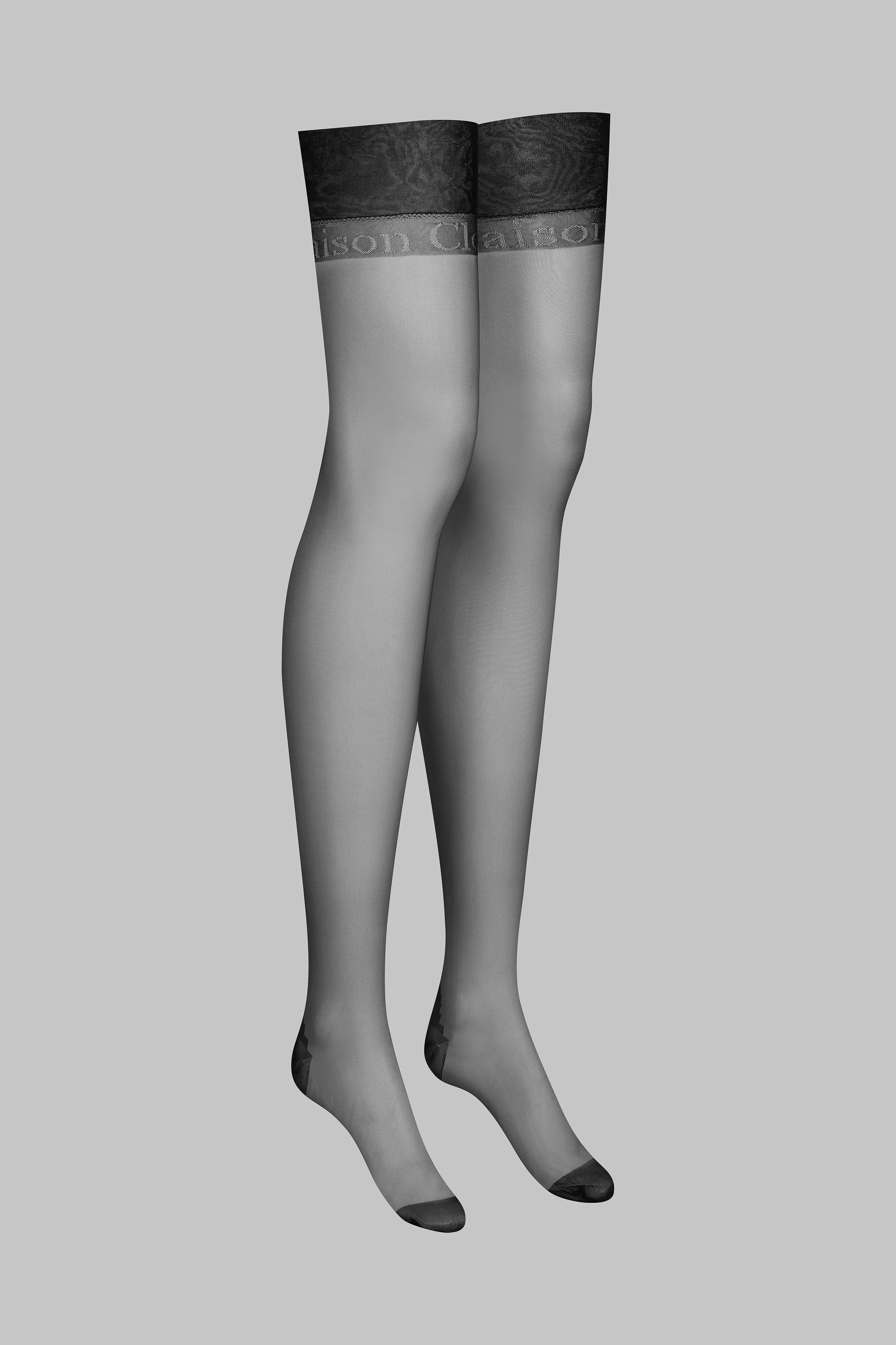 Back seamed nylon stockings Signature - 15D - Les Coquetteries Maison Close