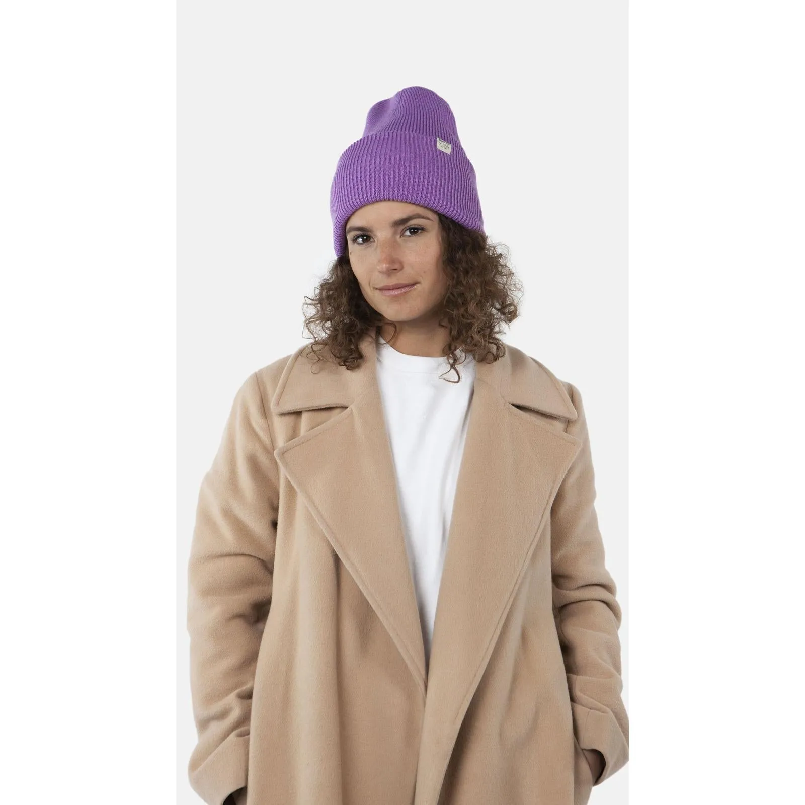 Barts Haveno High Cuffed Ribbed Knit Stretchy Beanie Hat