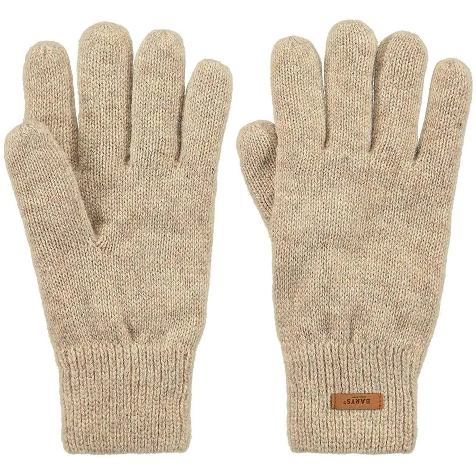 Barts Mens Haakkon Wool Fleece Lined Ribbed Cuff Gloves