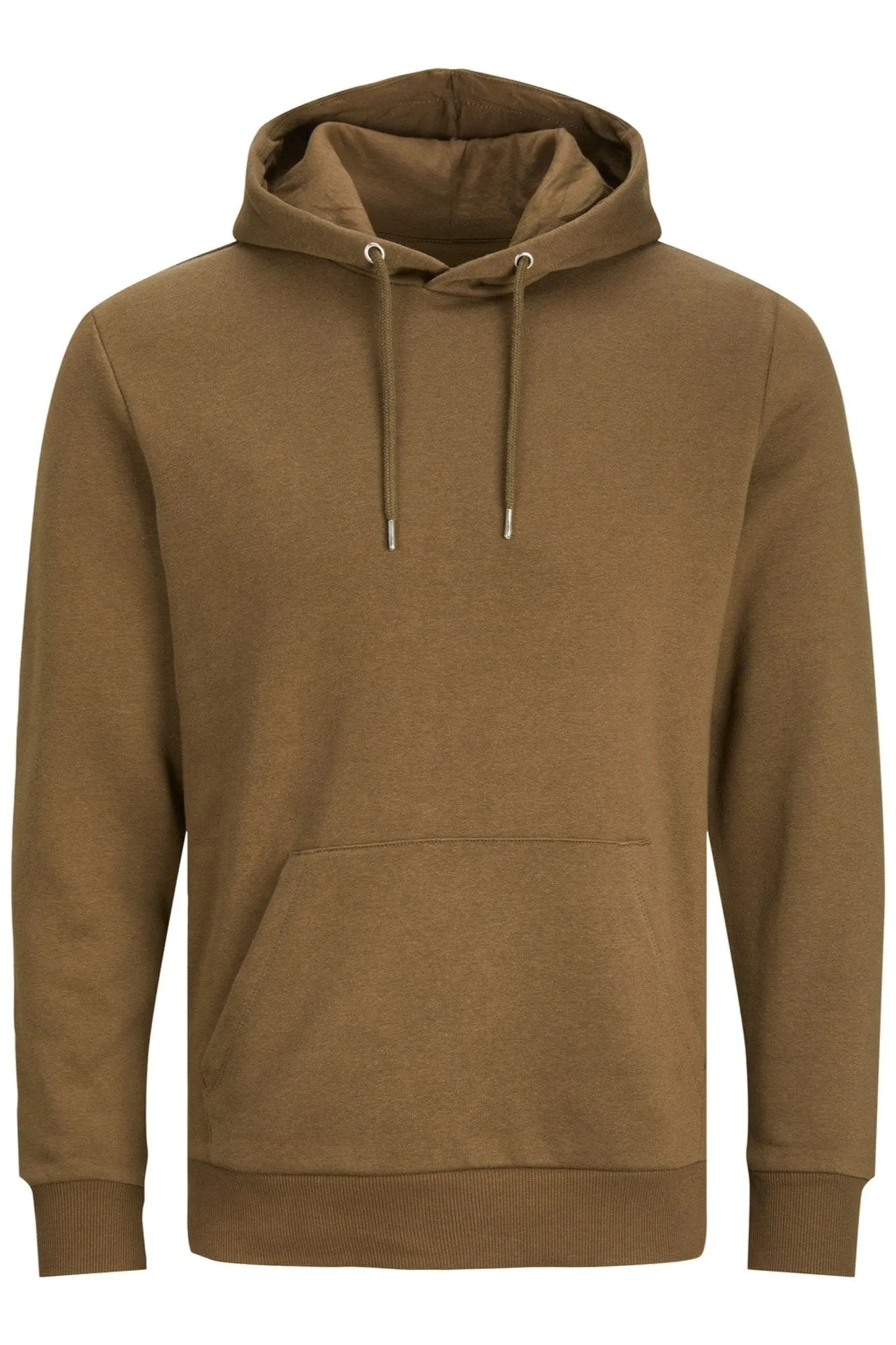 Basic Hoodie Sweat - Brown