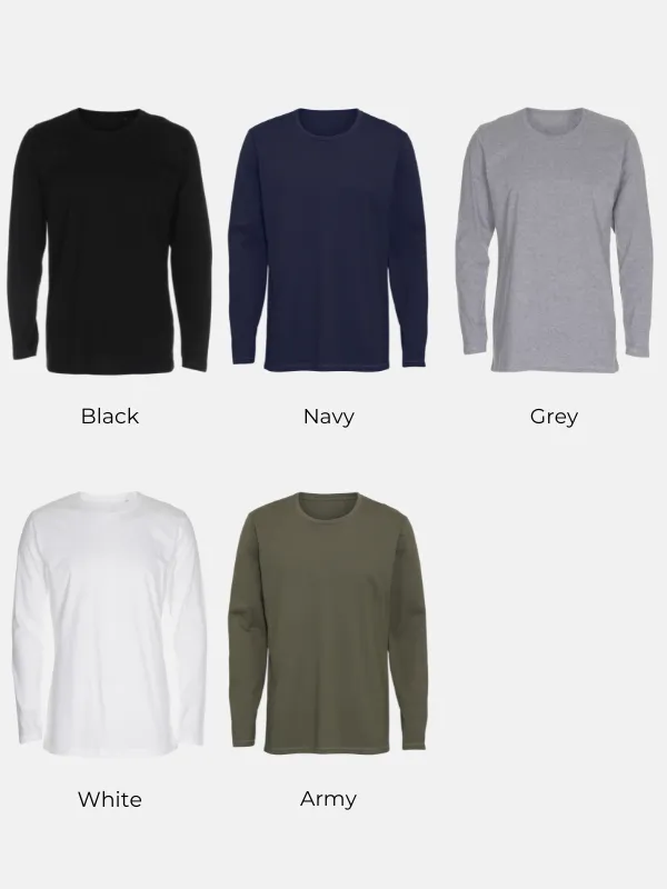 Basic Long Sleeve T-Shirt - Package Deal (6 pcs.)