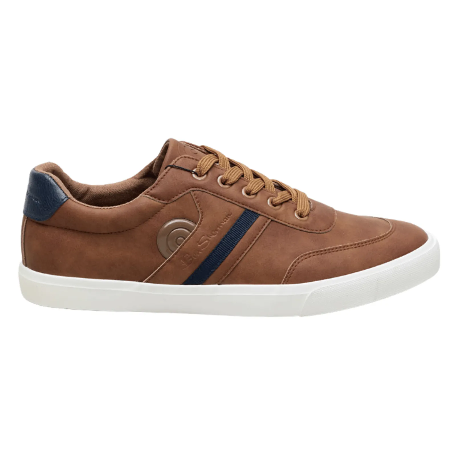 Ben Sherman Mens Scooper Stripe Trainers