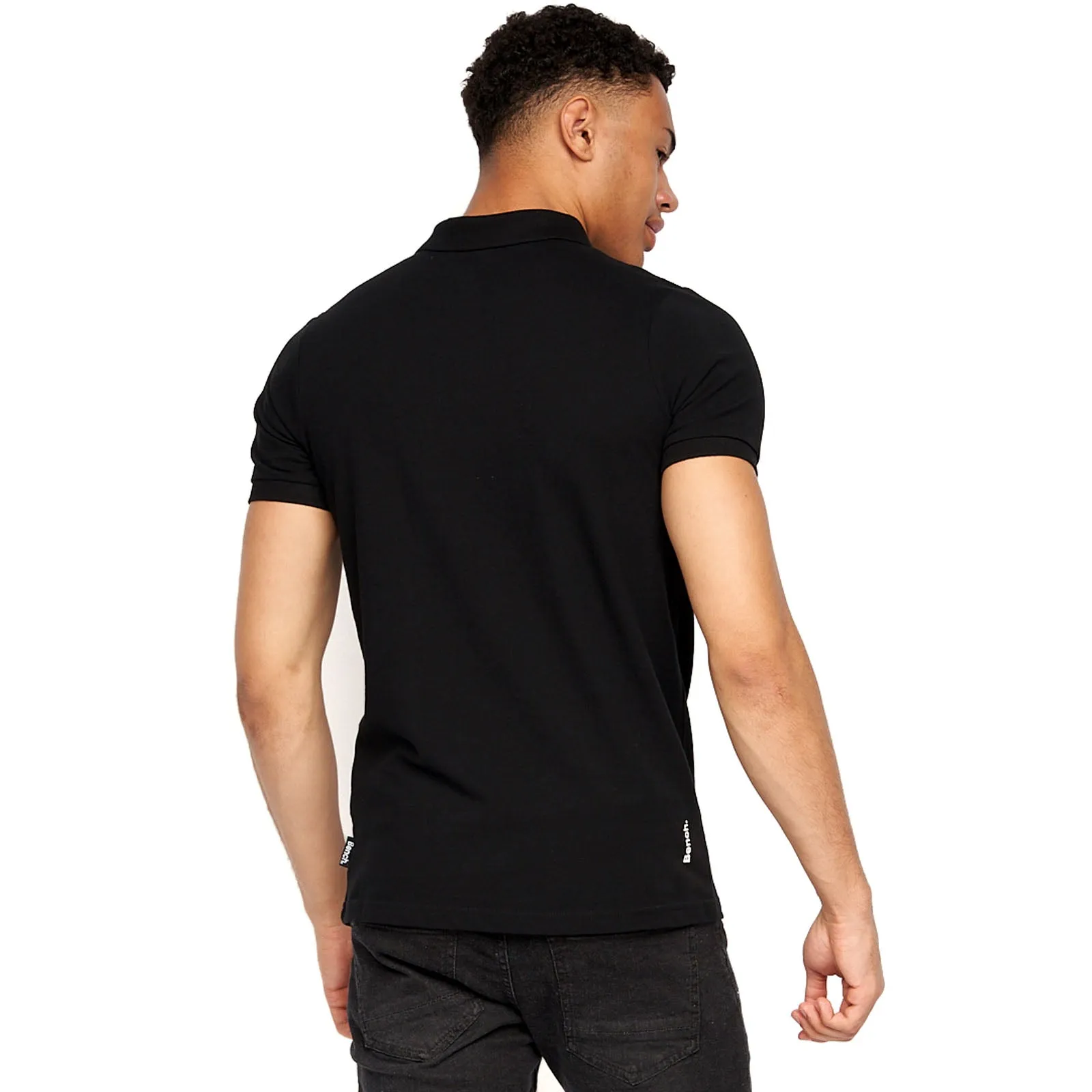 Bench Mens Cometer Short Sleeve Slim Fit Polo Shirt
