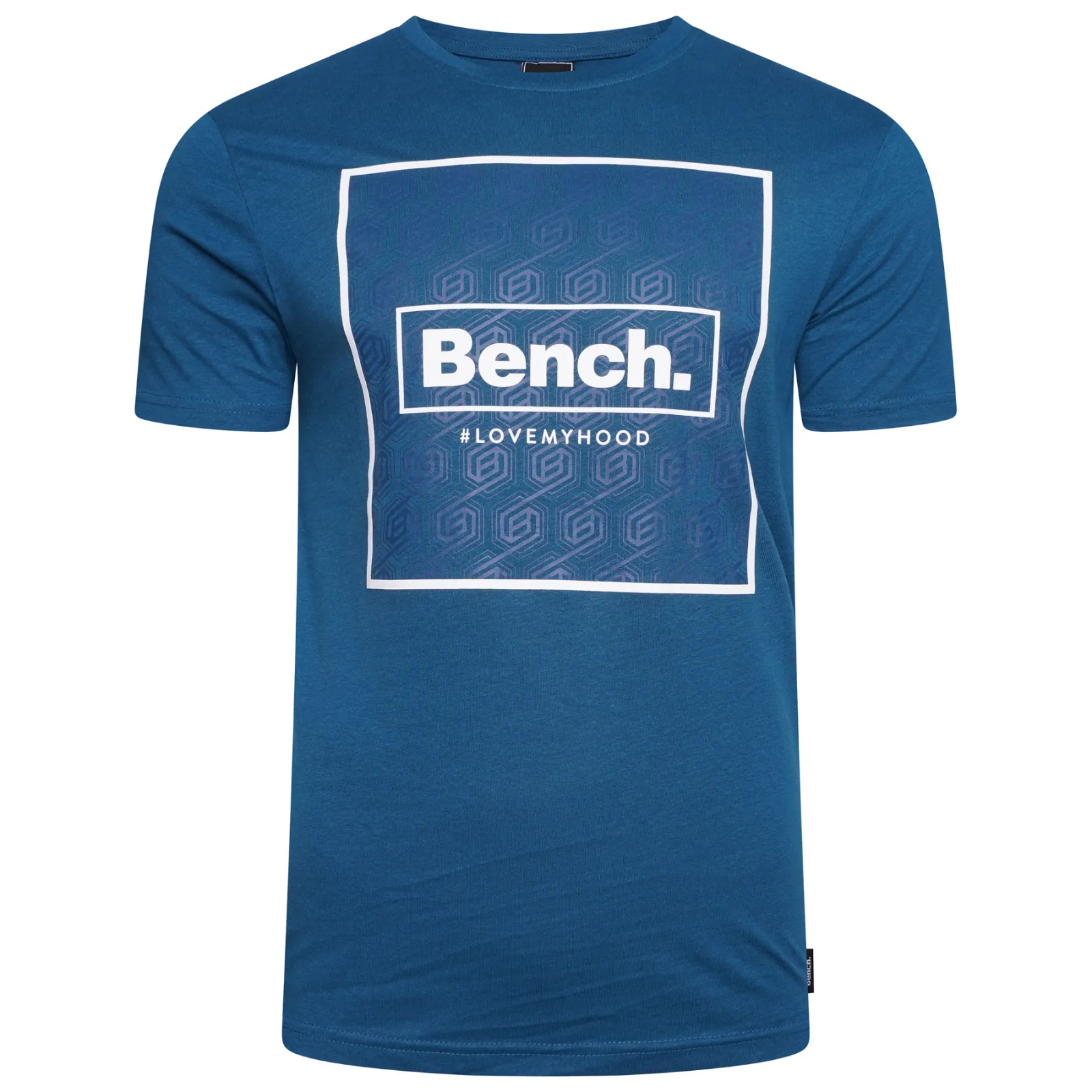 Bench Mens Ferrior Short Sleeve Printed Graphic T Shirt