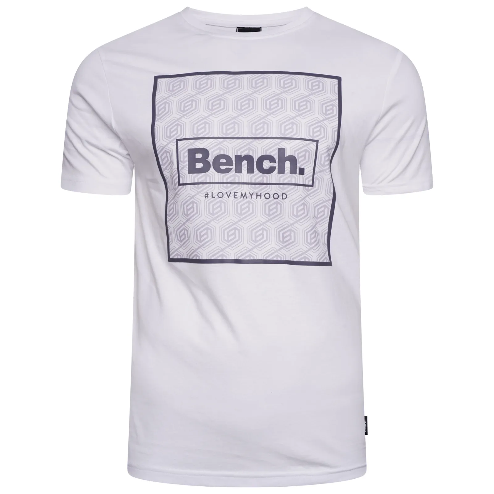Bench Mens Ferrior Short Sleeve Printed Graphic T Shirt