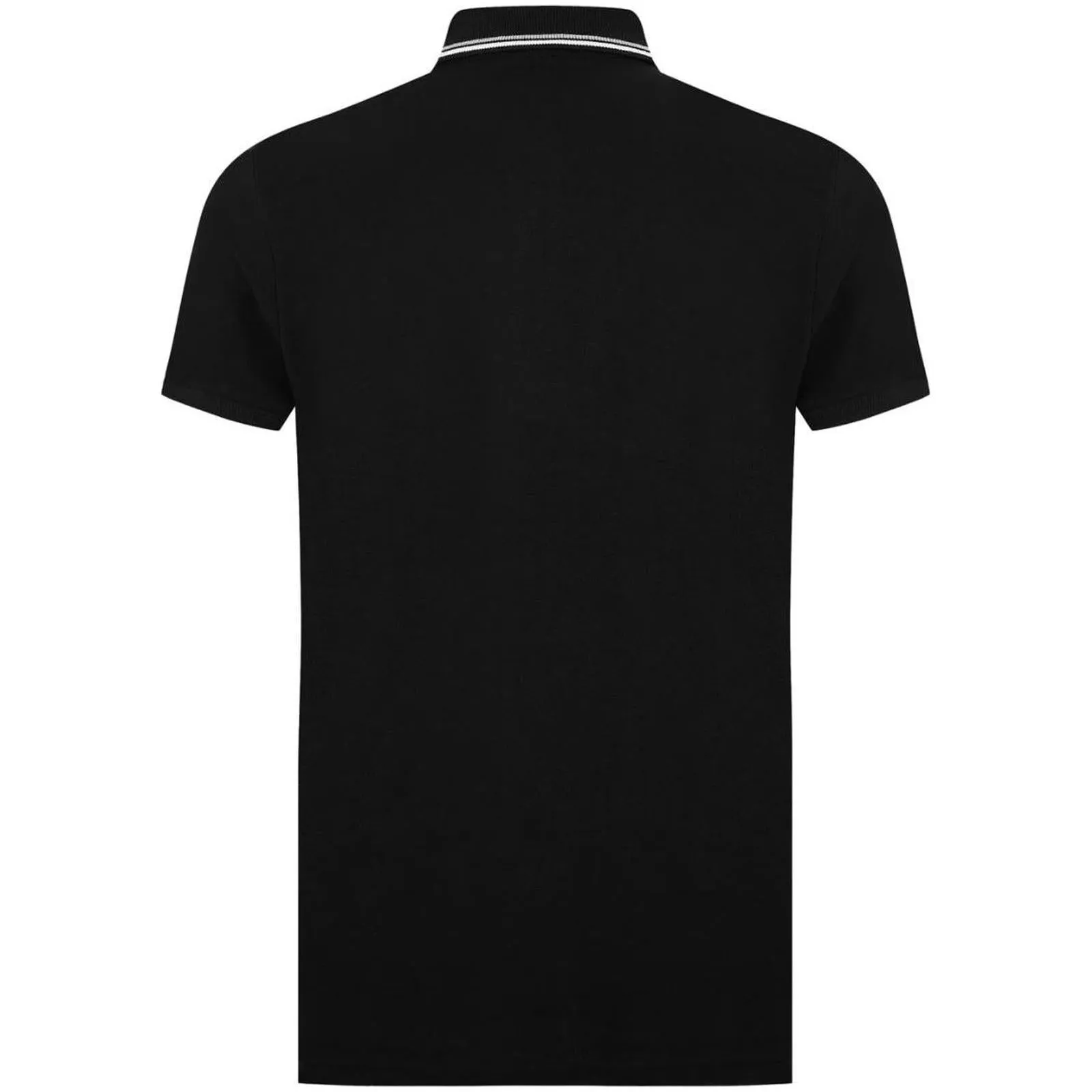Bench Mens Gruff Short Sleeve Twin Tipped Polo Shirt