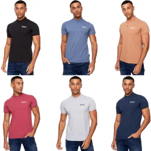 Bench Mens Iverson Short Sleeve Slim Fit Polo Shirt