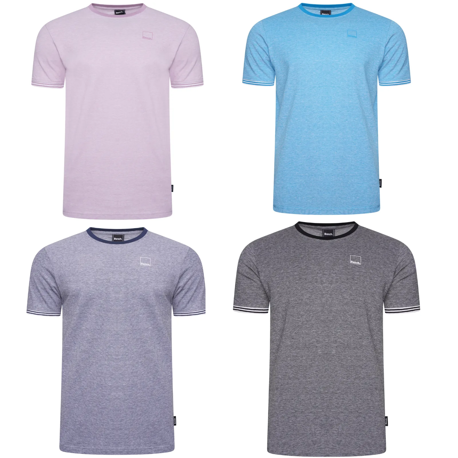 Bench Mens Malen Crew Neck Short Sleeve T-ShirtTop