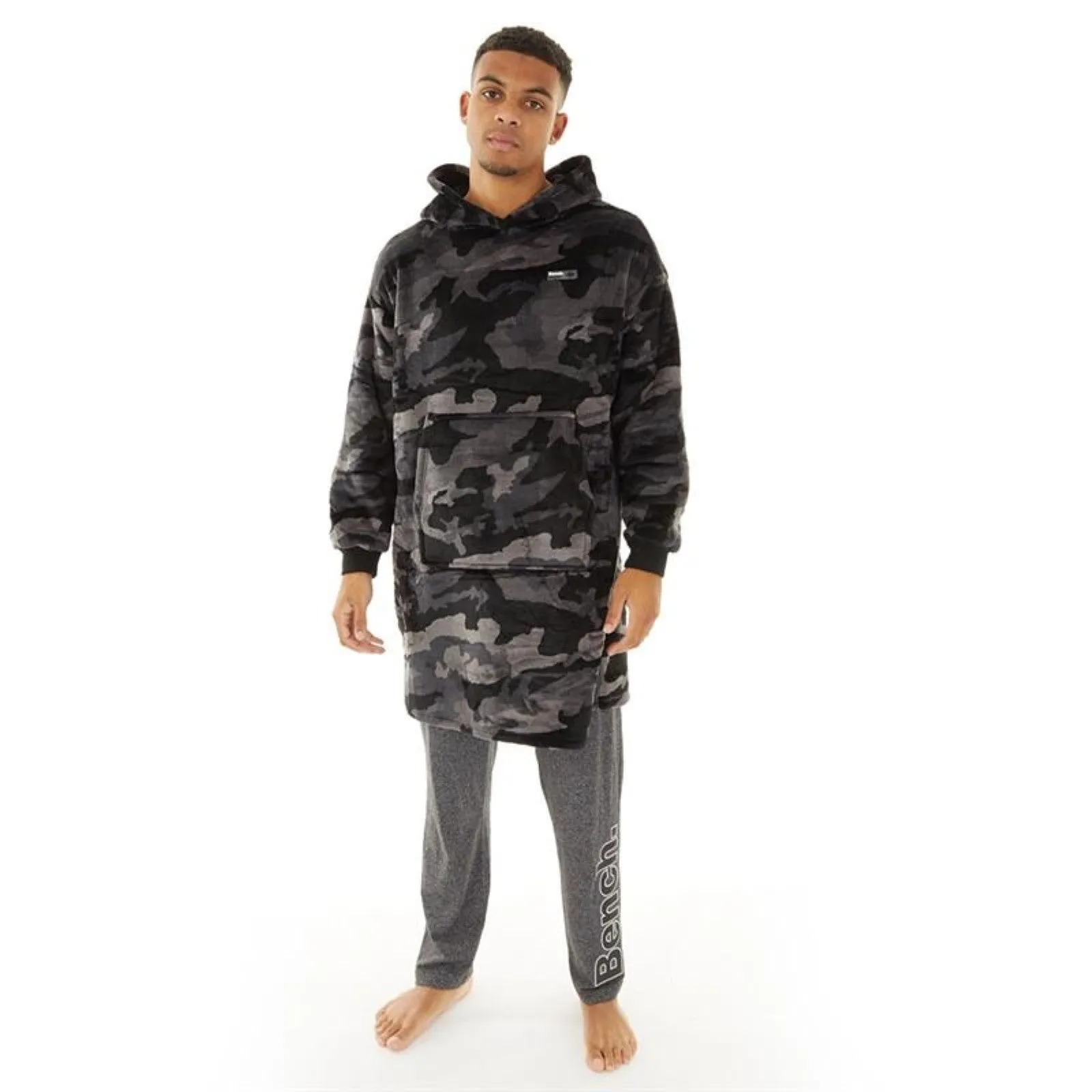 Bench Mens Ossit Hooded Blanket