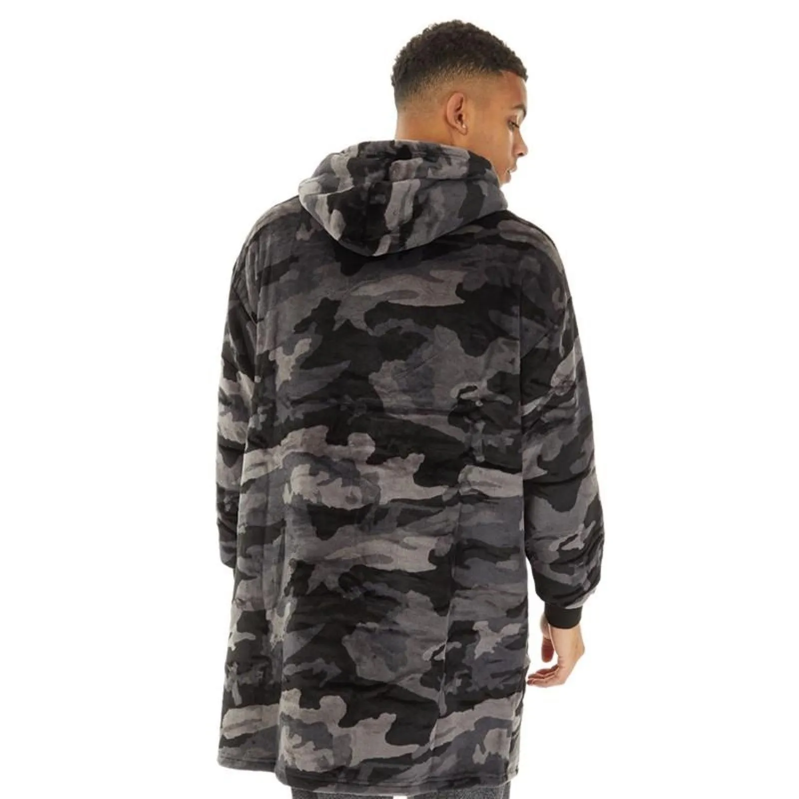 Bench Mens Ossit Hooded Blanket