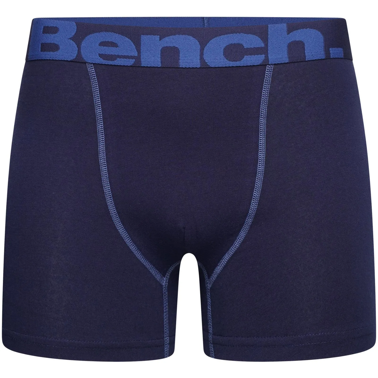 Bench Mens Valdev Boxer Shorts - 3 Pair Pack - Blue