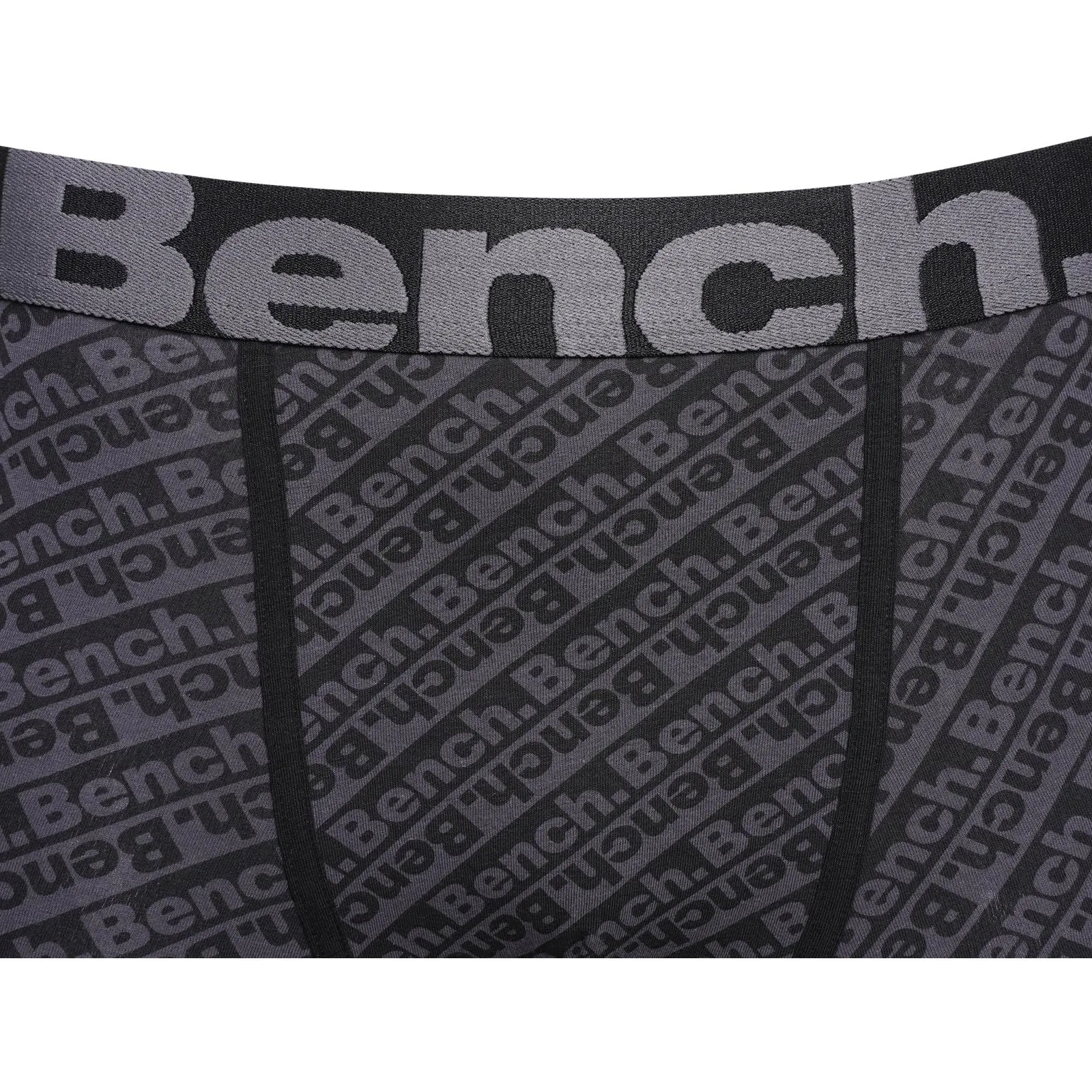 Bench Mens Vildar 3 Pack Elasticated Boxer Shorts