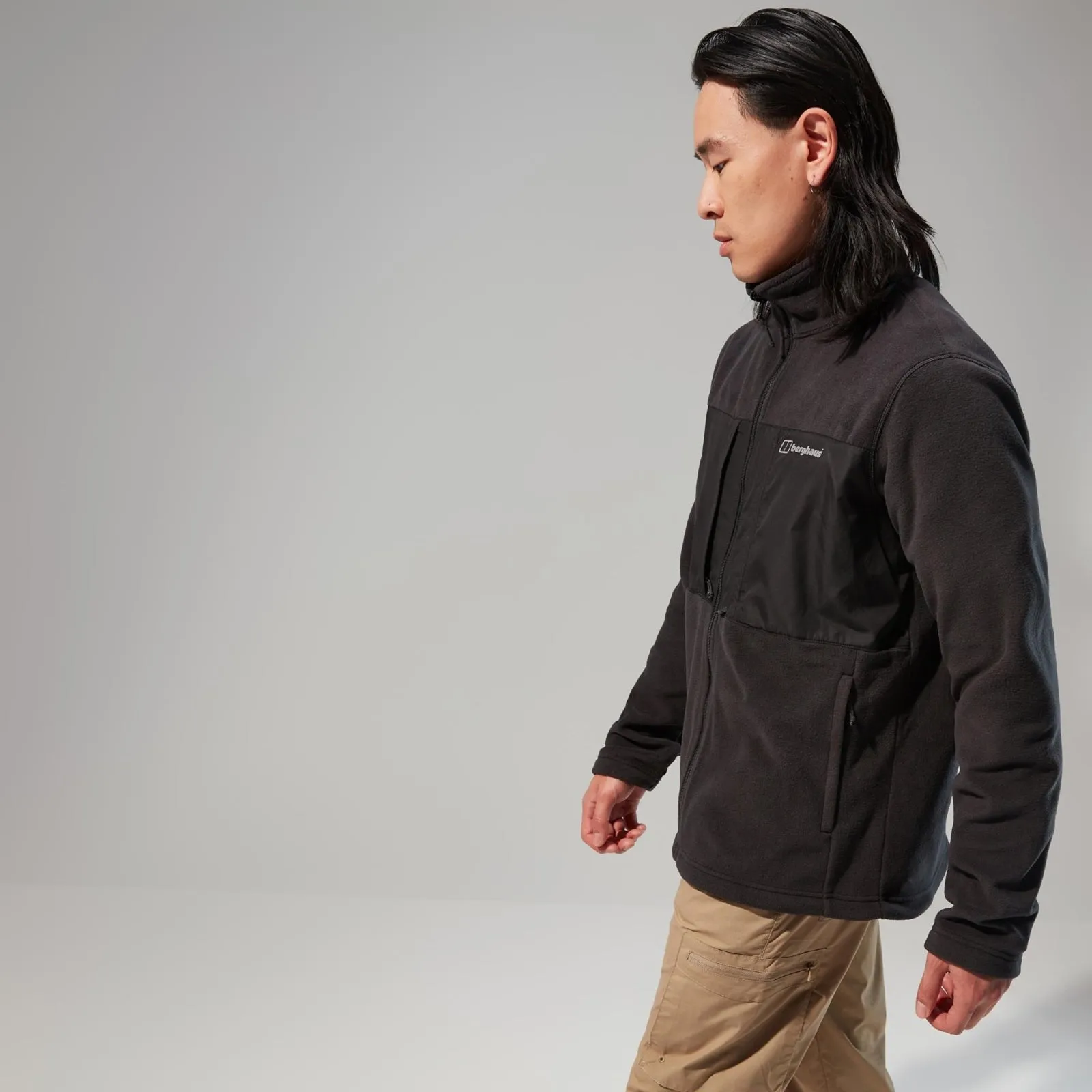Berghaus Mens Prism Guide Interactive Polartech Full Zip Fleece