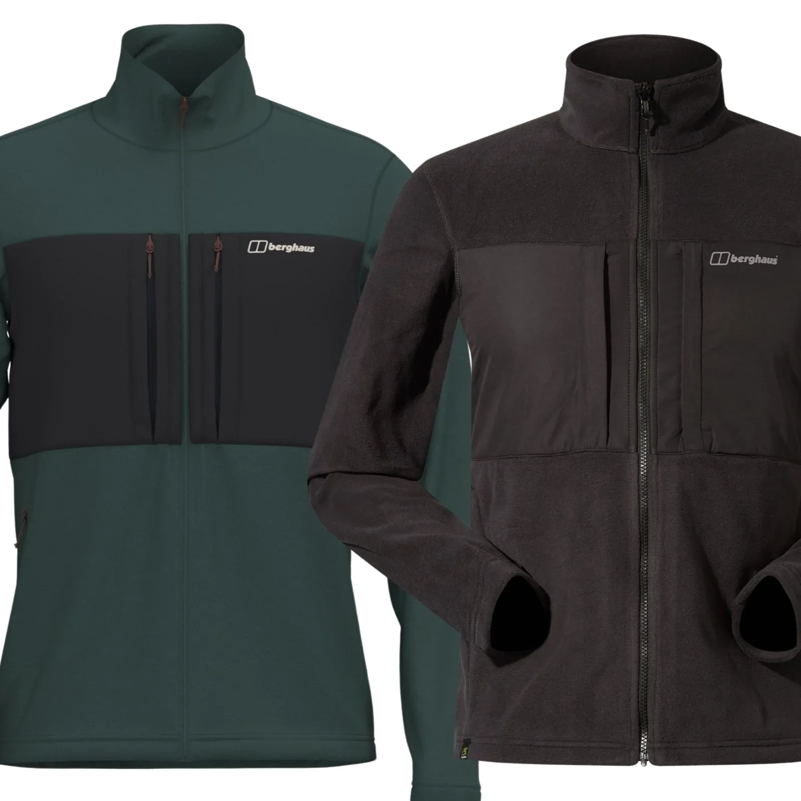 Berghaus Mens Prism Guide Interactive Polartech Full Zip Fleece