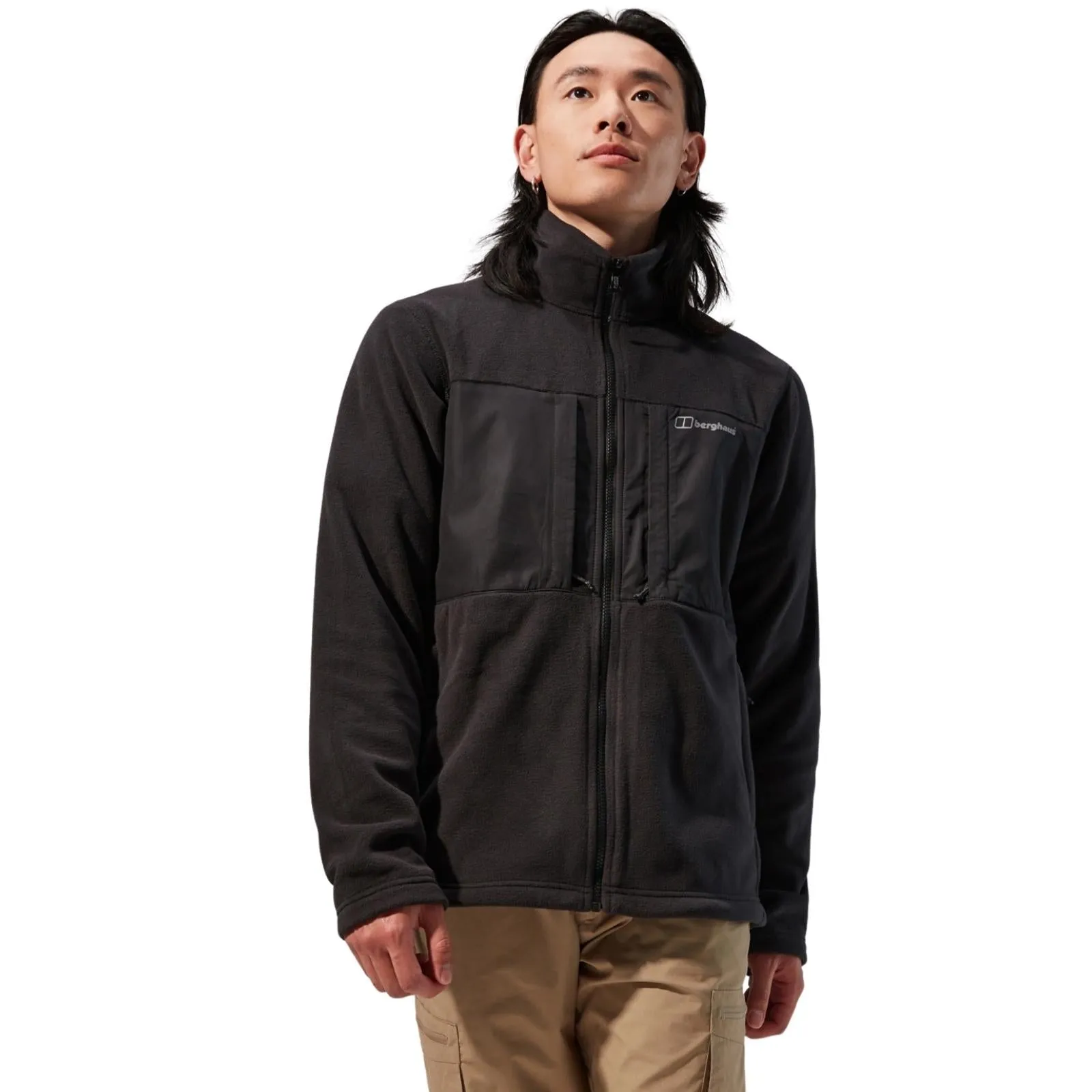 Berghaus Mens Prism Guide Interactive Polartech Full Zip Fleece