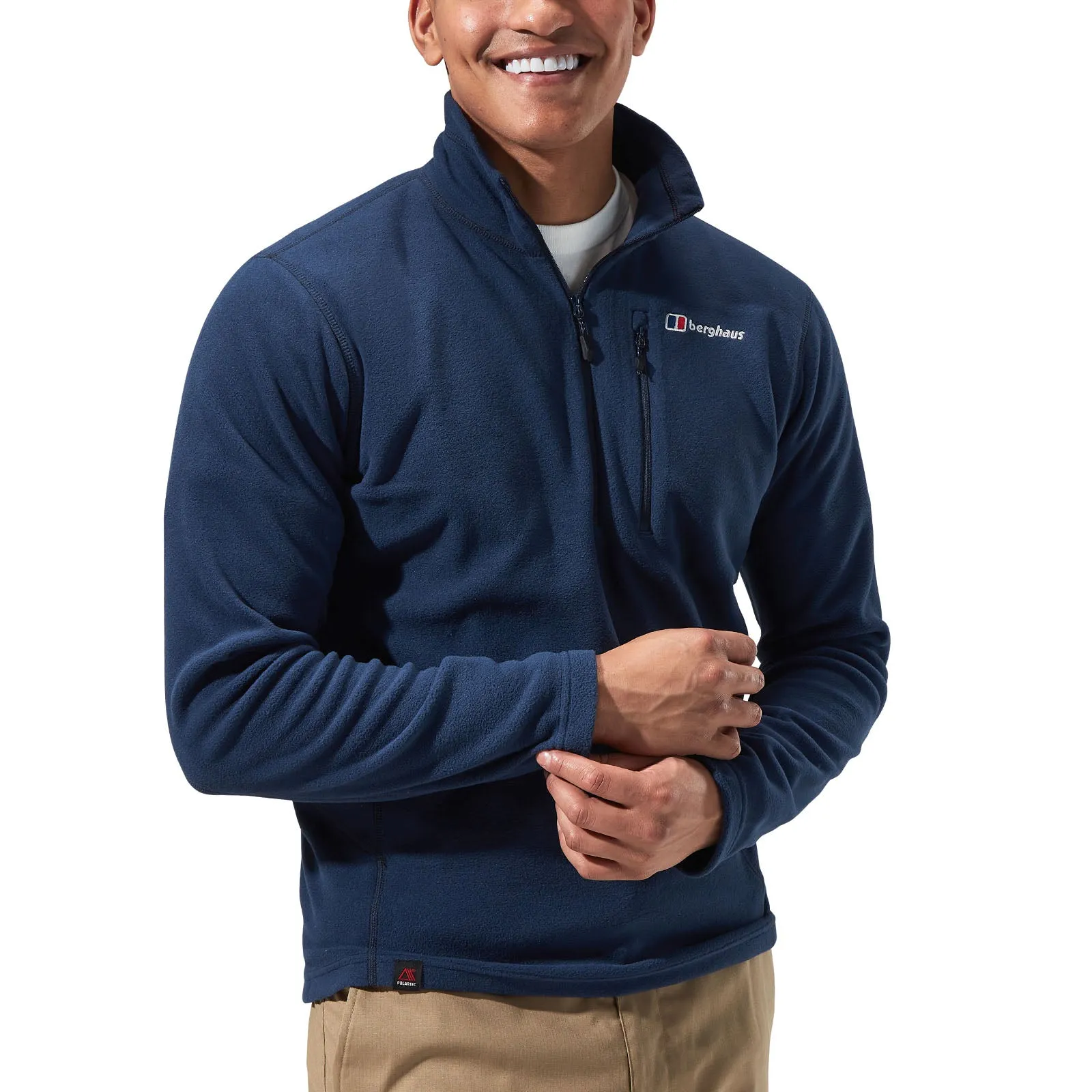 Berghaus Mens Prism Micro Half Zip Pullover Fleece