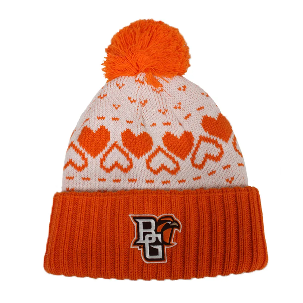 BGSU Patterned Cuff Hat