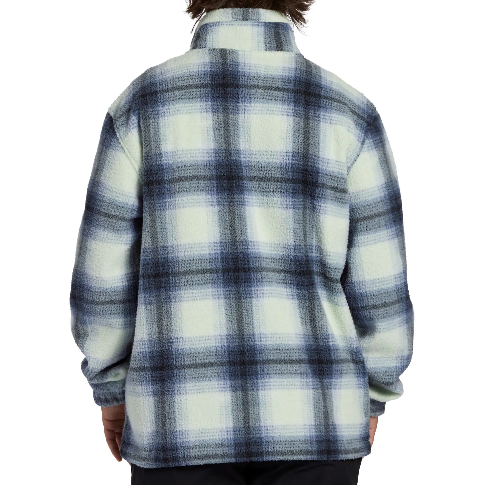 Billabong Mens Boundary Half Zip Mock Neck Fleece