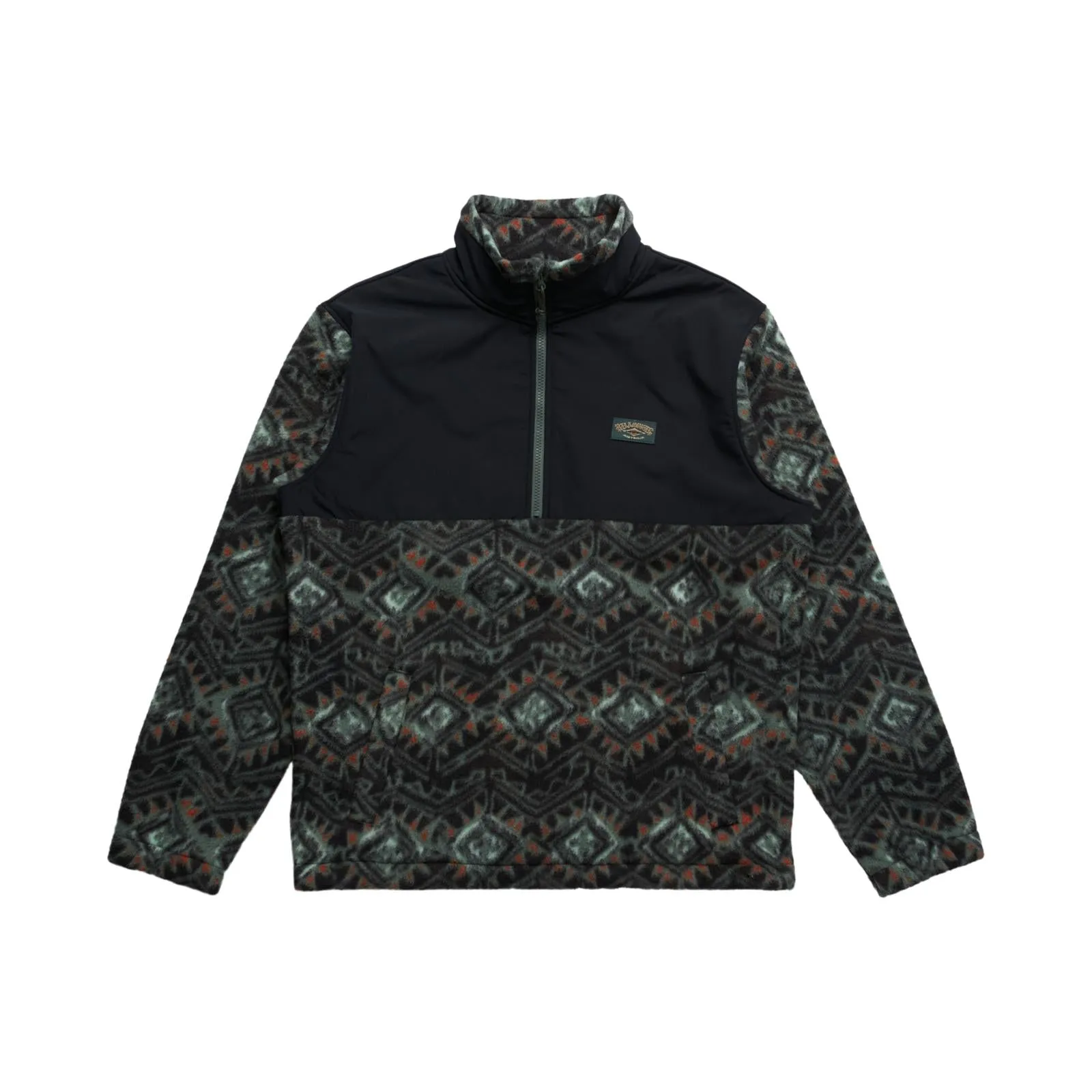 Billabong Mens Boundary Re-issue Half Zip Polar Fleece