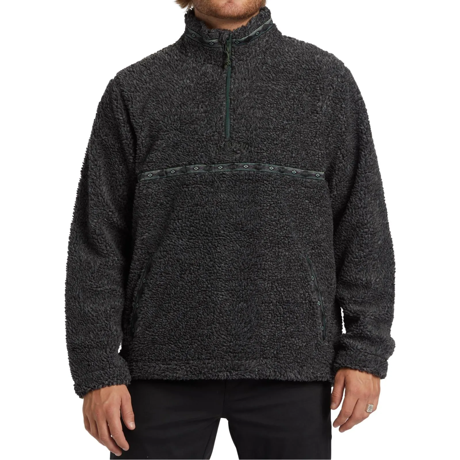 Billabong Mens Boundary Tombstone Half Zip Fleece