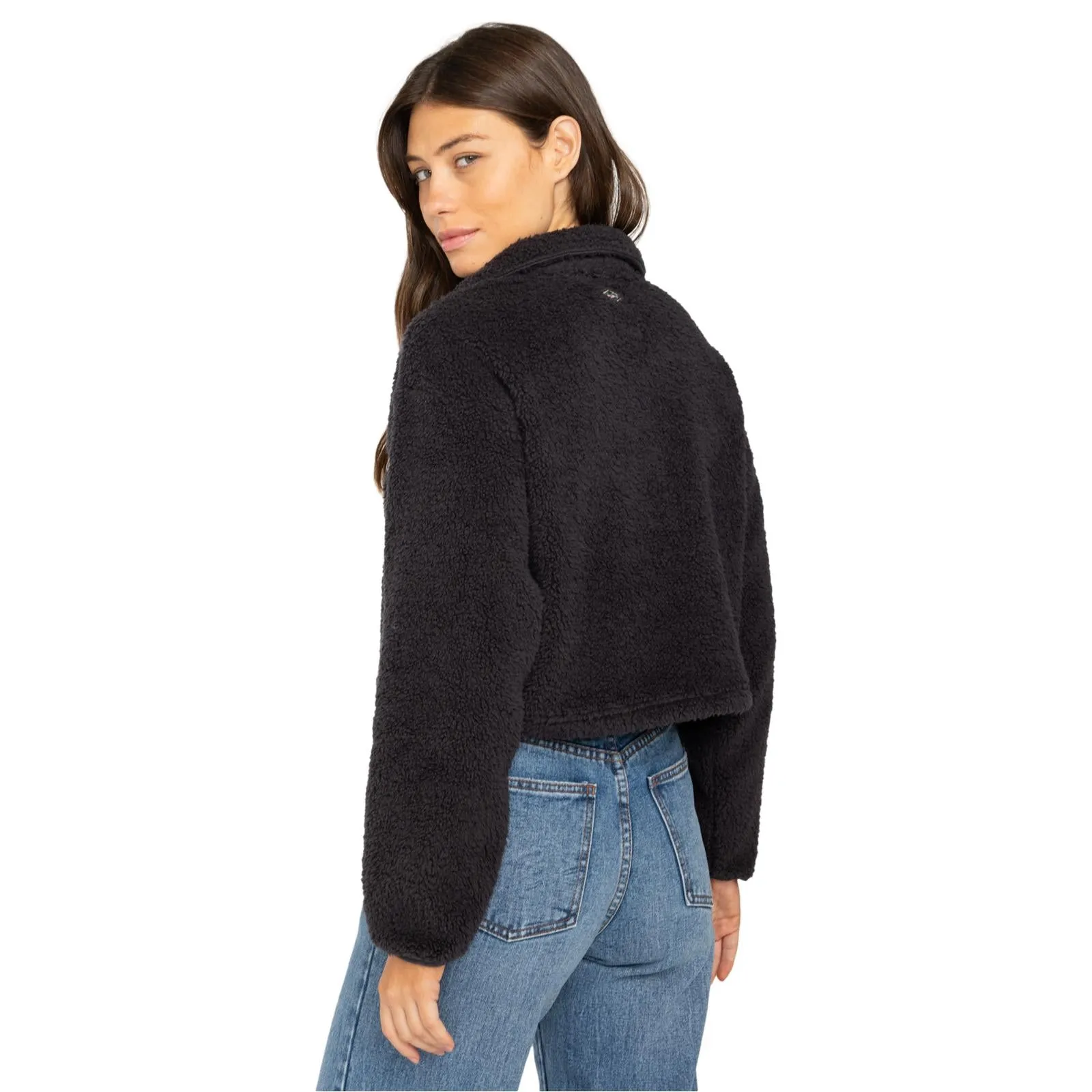 Billabong Womens Holiday Half Zip Polar Pullover Fleece