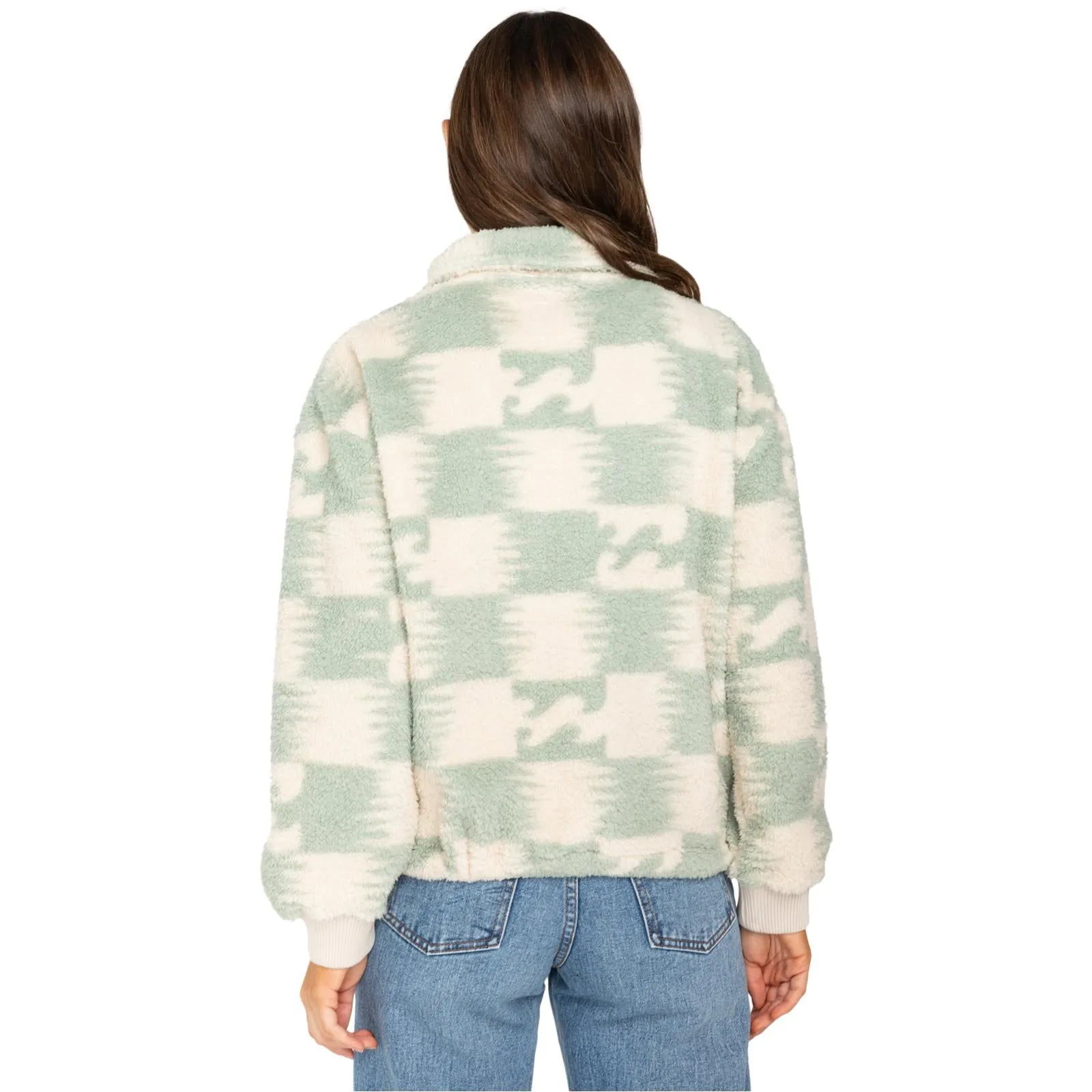 Billabong Womens Time Off Half Zip Polar Fleece