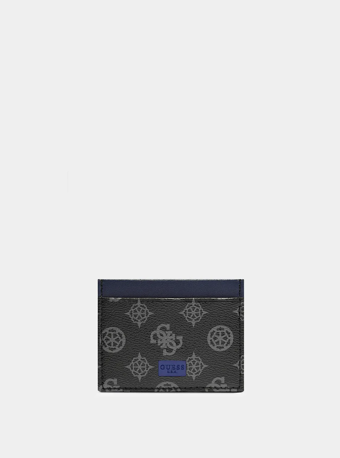 Black Logo Temma Cardcase Guess