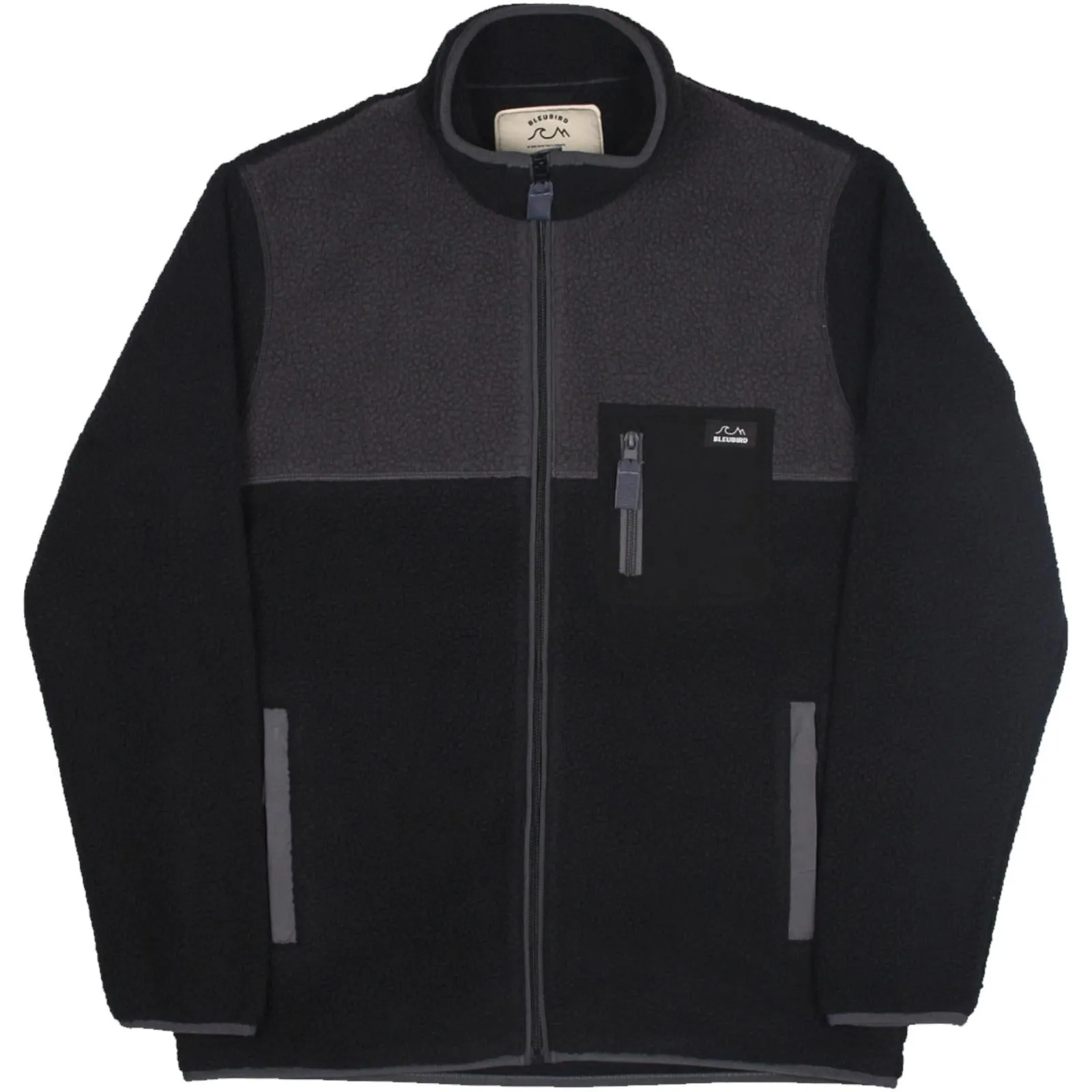 Bleubird Polar Full Zip Sherpa Pullover Fleece