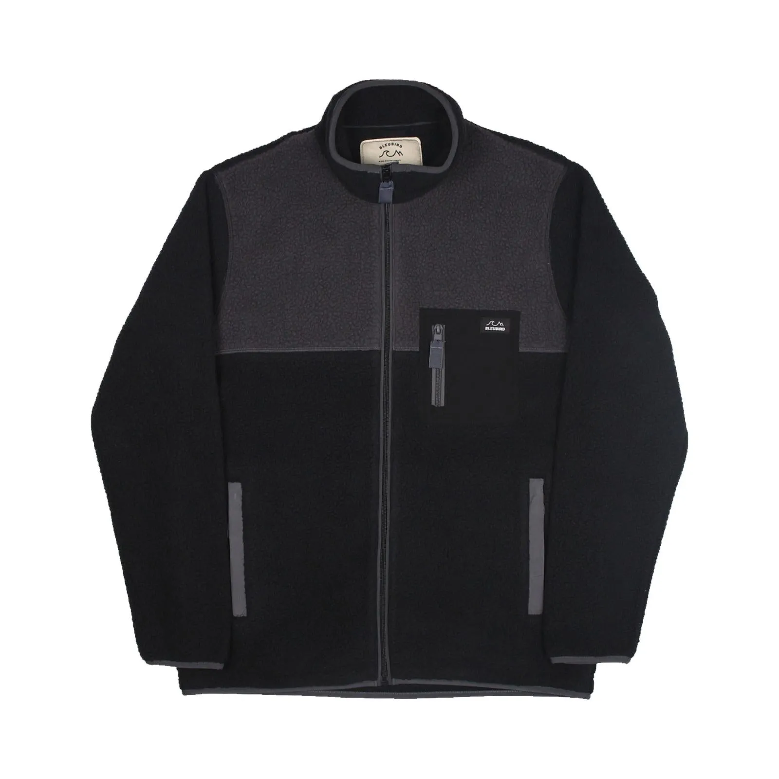 Bleubird Polar Full Zip Sherpa Pullover Fleece