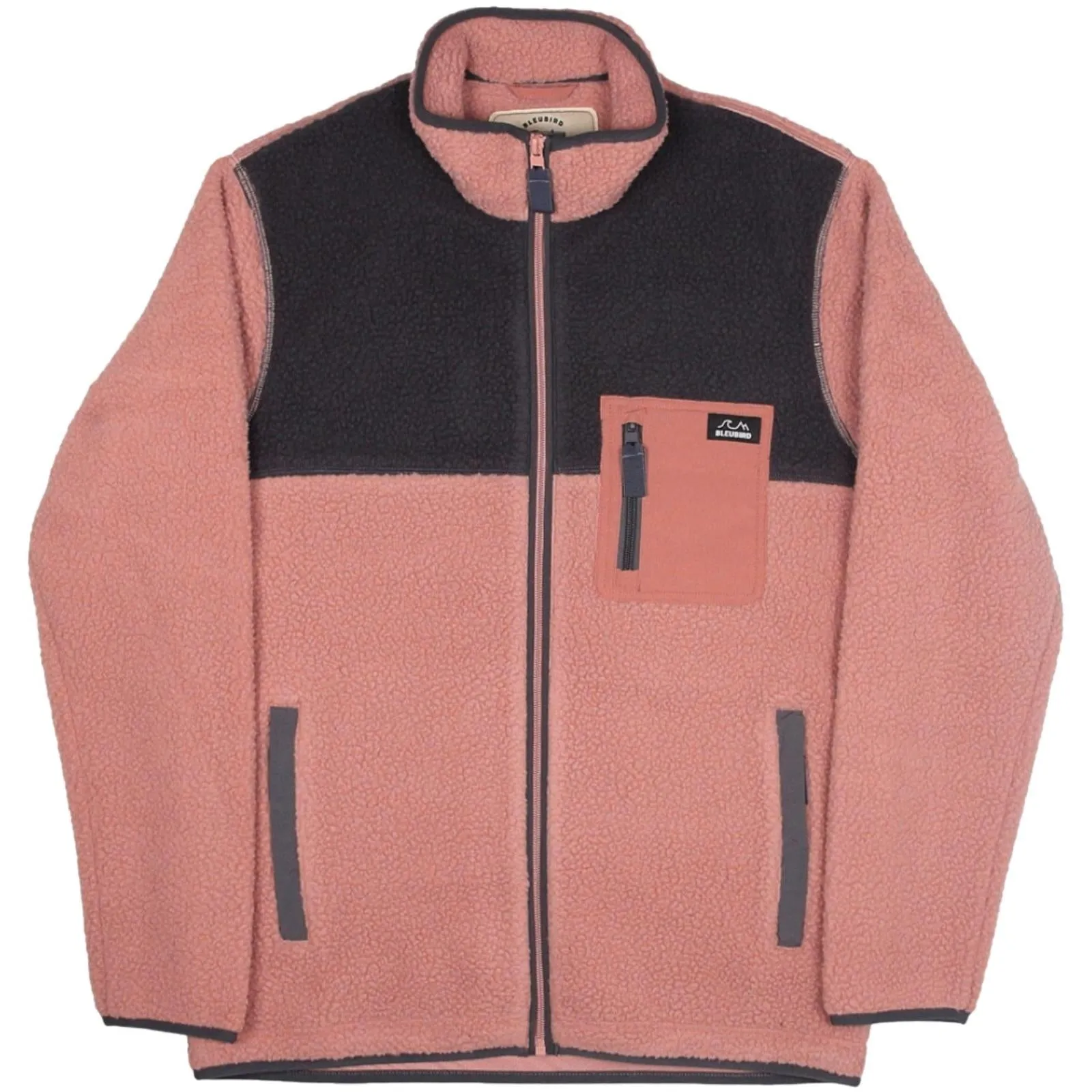 Bleubird Polar Full Zip Sherpa Pullover Fleece