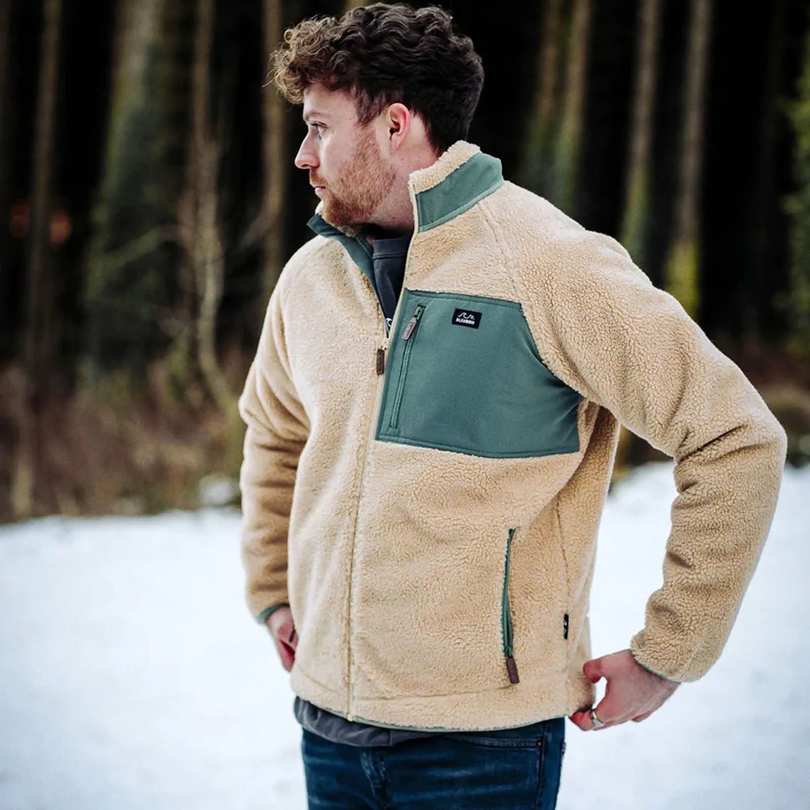 Bleubird Polar Pullover Sherpa Fleece