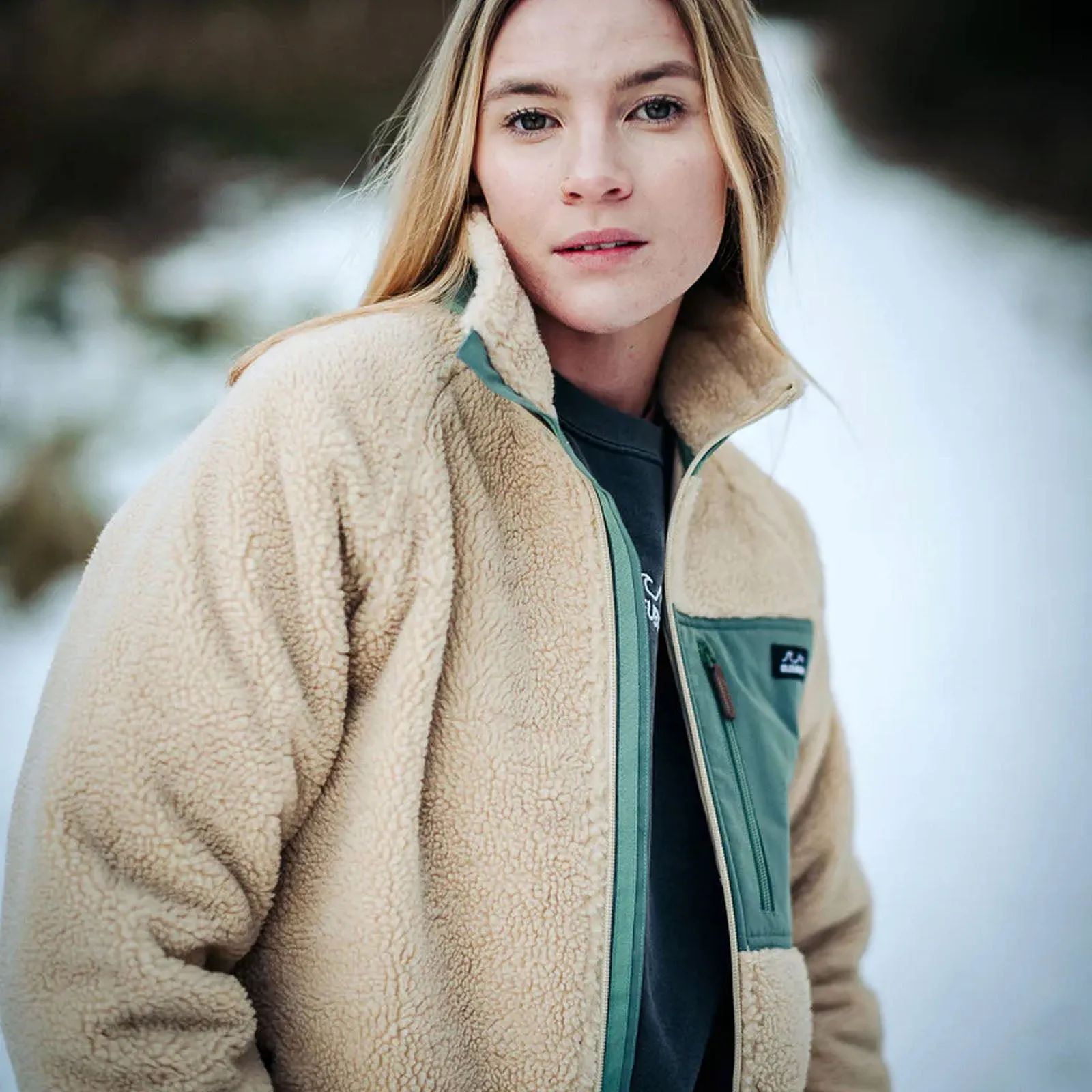 Bleubird Polar Pullover Sherpa Fleece