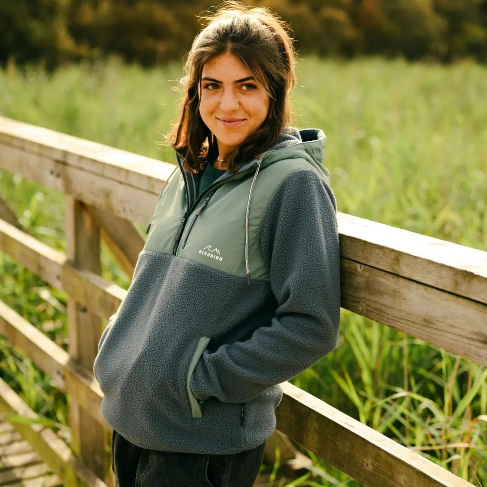 Bleubird Unisex Polar Hybrid Fleece