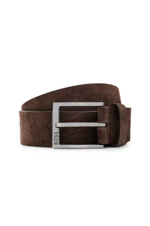Boss Elloy-g-sd_sz35 Leather Belt Dark Brown