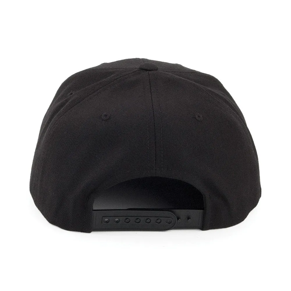 Brixton Hats Oath III Snapback Cap - Black