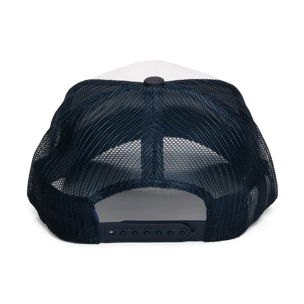 Brixton Hats Regal NetPlus MP Trucker Cap - White-Washed Navy