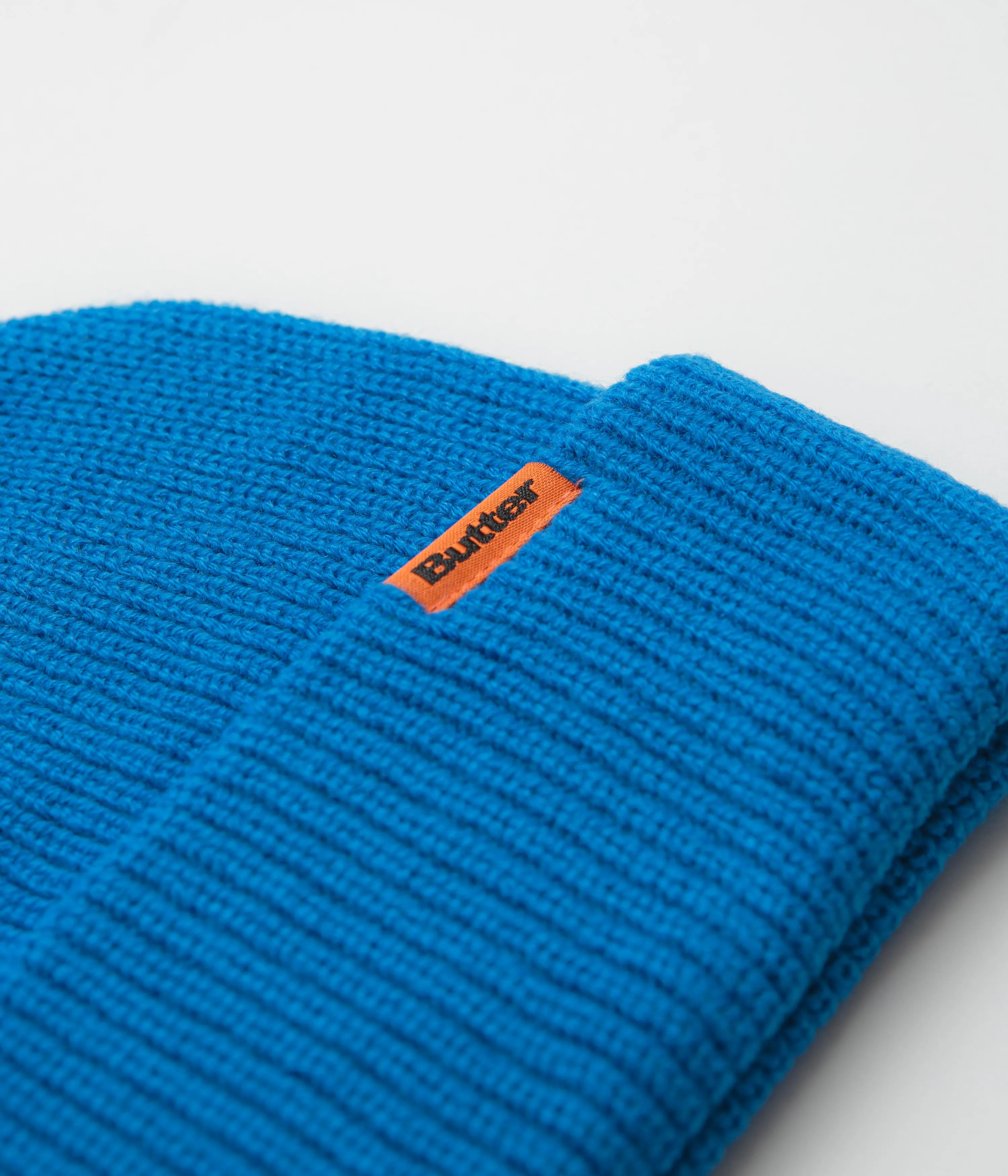 Butter Goods Tall Wharfie Beanie - Royal Blue