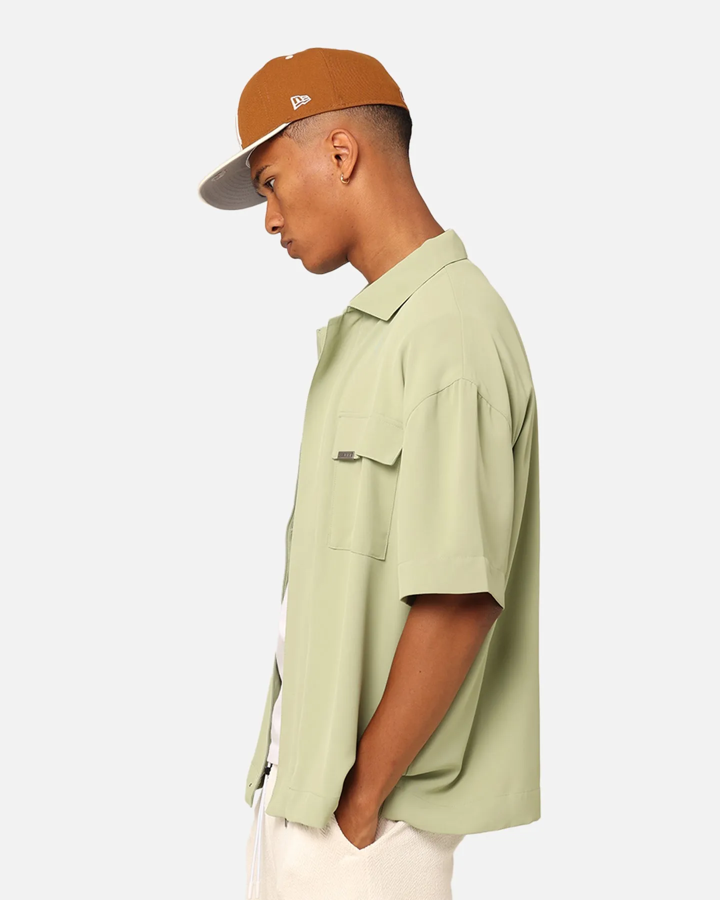 Carre Exceptional Pocket Shirt Green