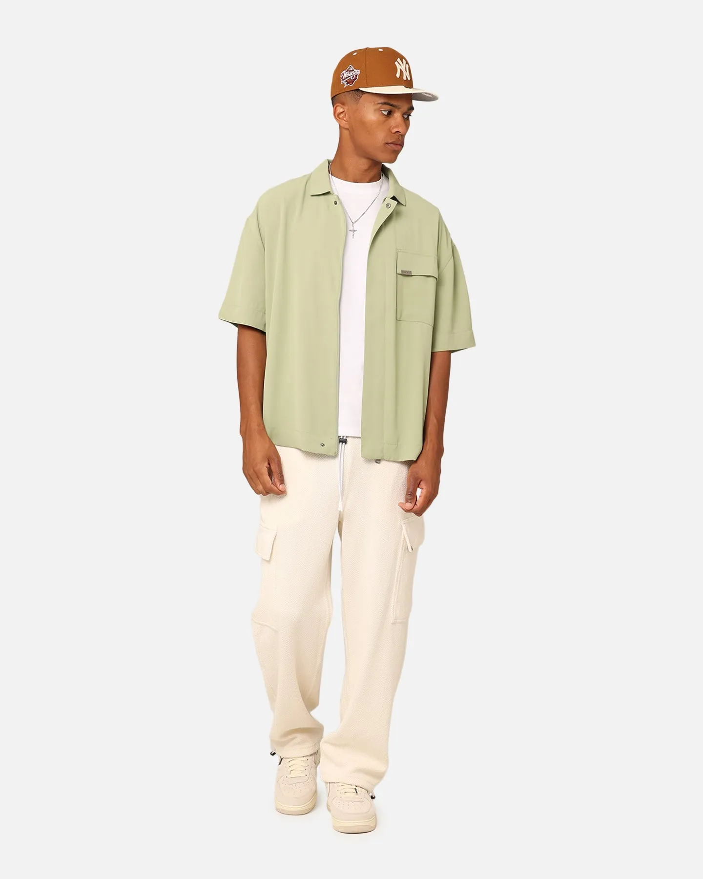 Carre Exceptional Pocket Shirt Green