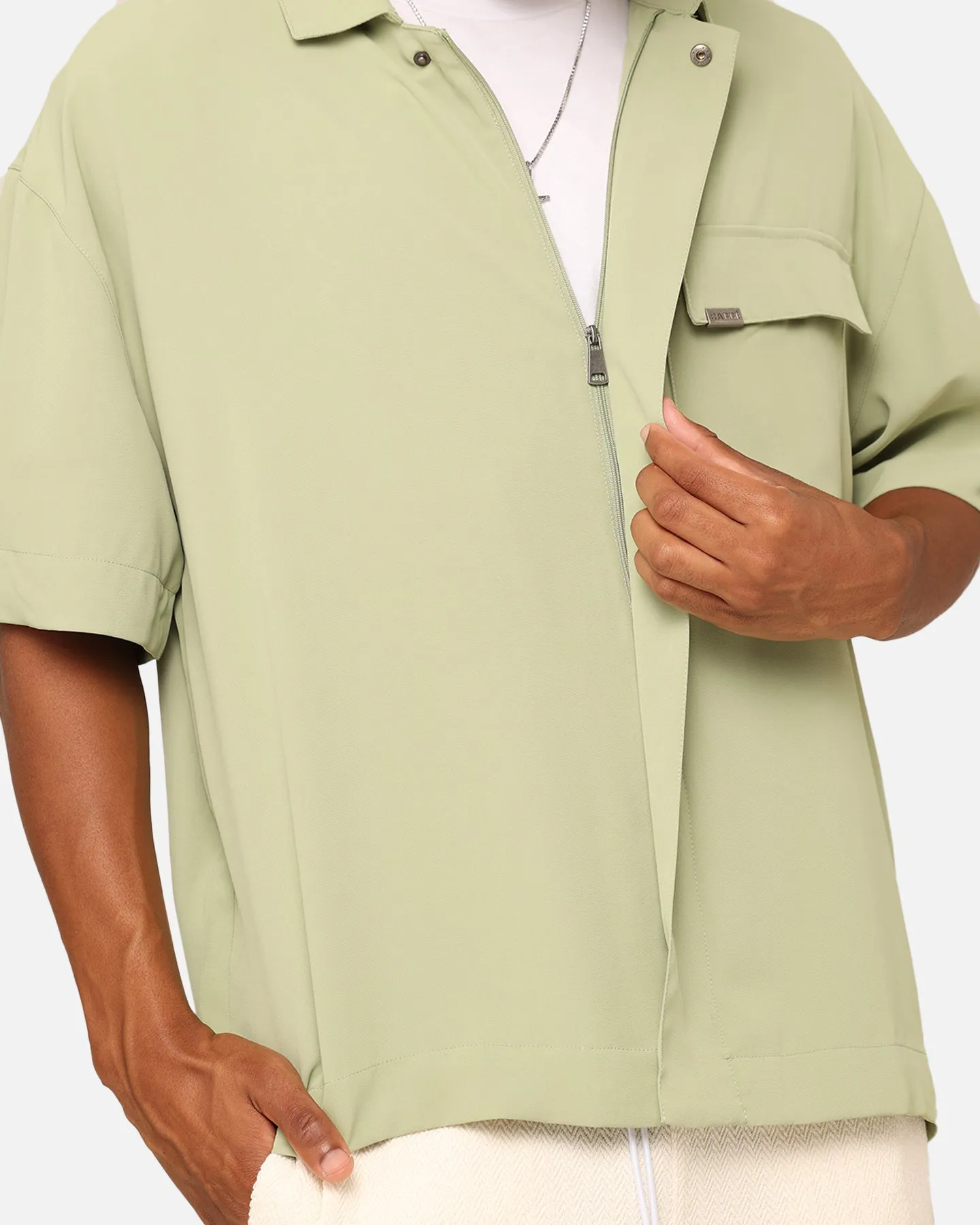 Carre Exceptional Pocket Shirt Green