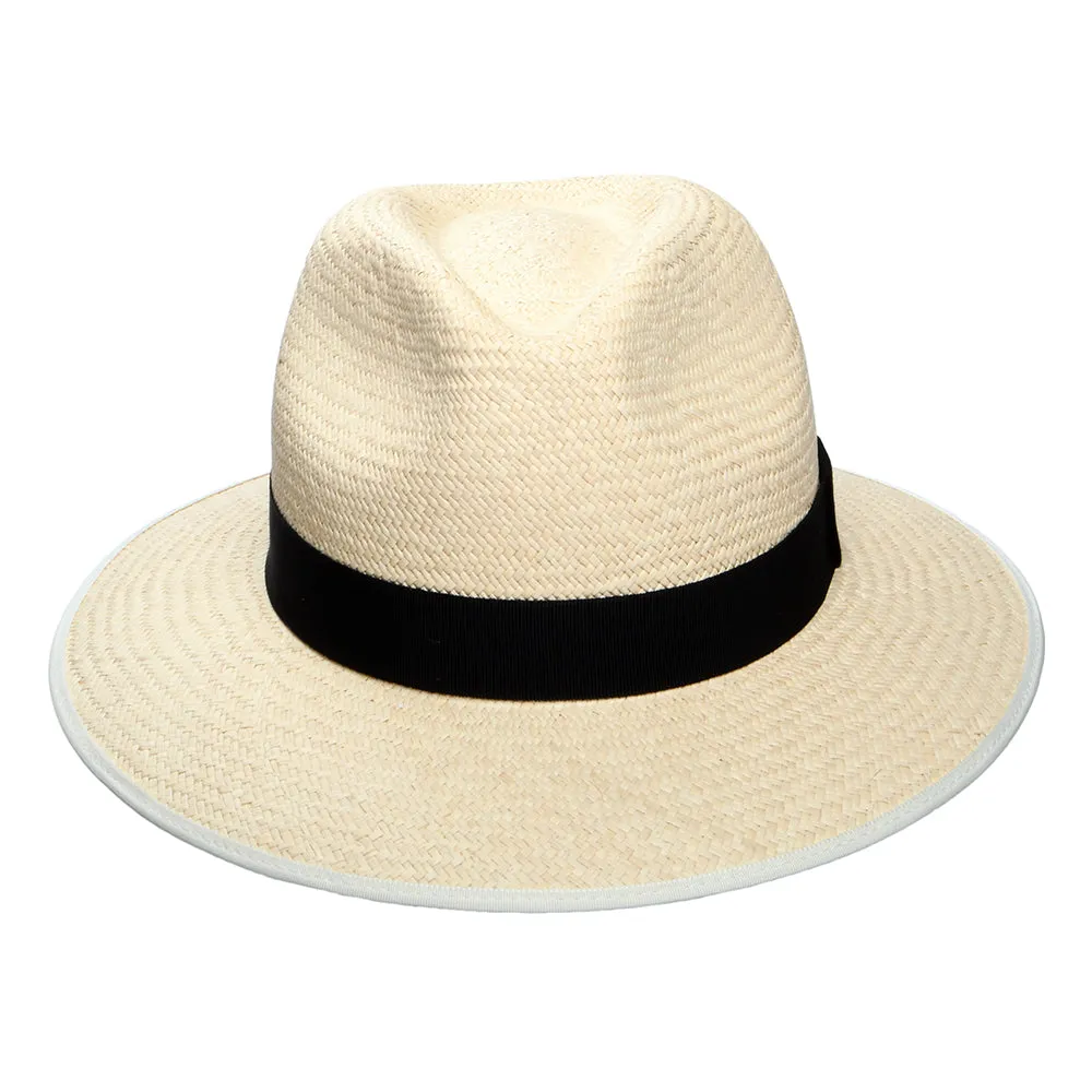 Christys Hats Downbrim Panama Safari Fedora Hat - Natural