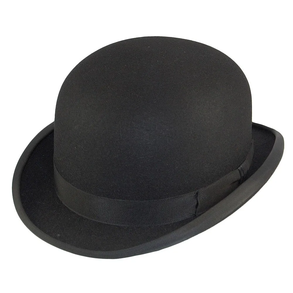 Christys Hats Fur Felt Bowler Hat - Black