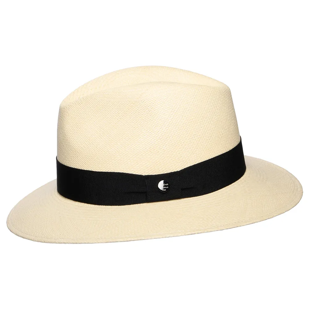 City Sport Sydney Panama Safari Fedora Hat - Natural