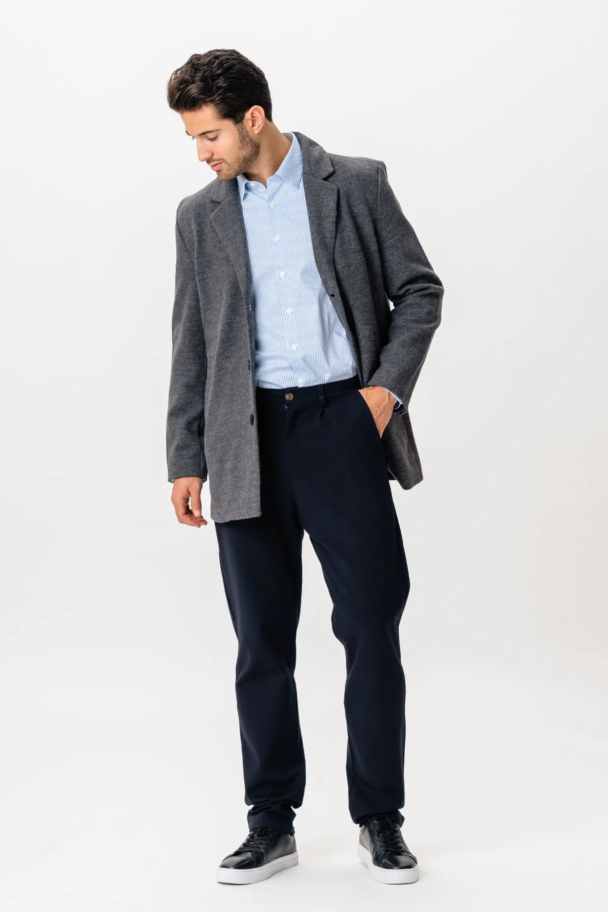 Classic Coat - Grey